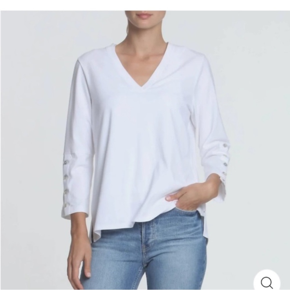 Hinson Wu Christy 3/4 Sleeve Tailored Knit